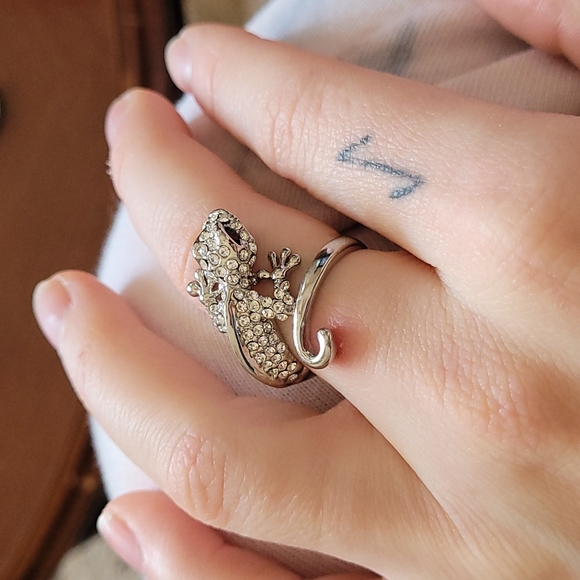 Gecko style ring - Picture 1 of 3